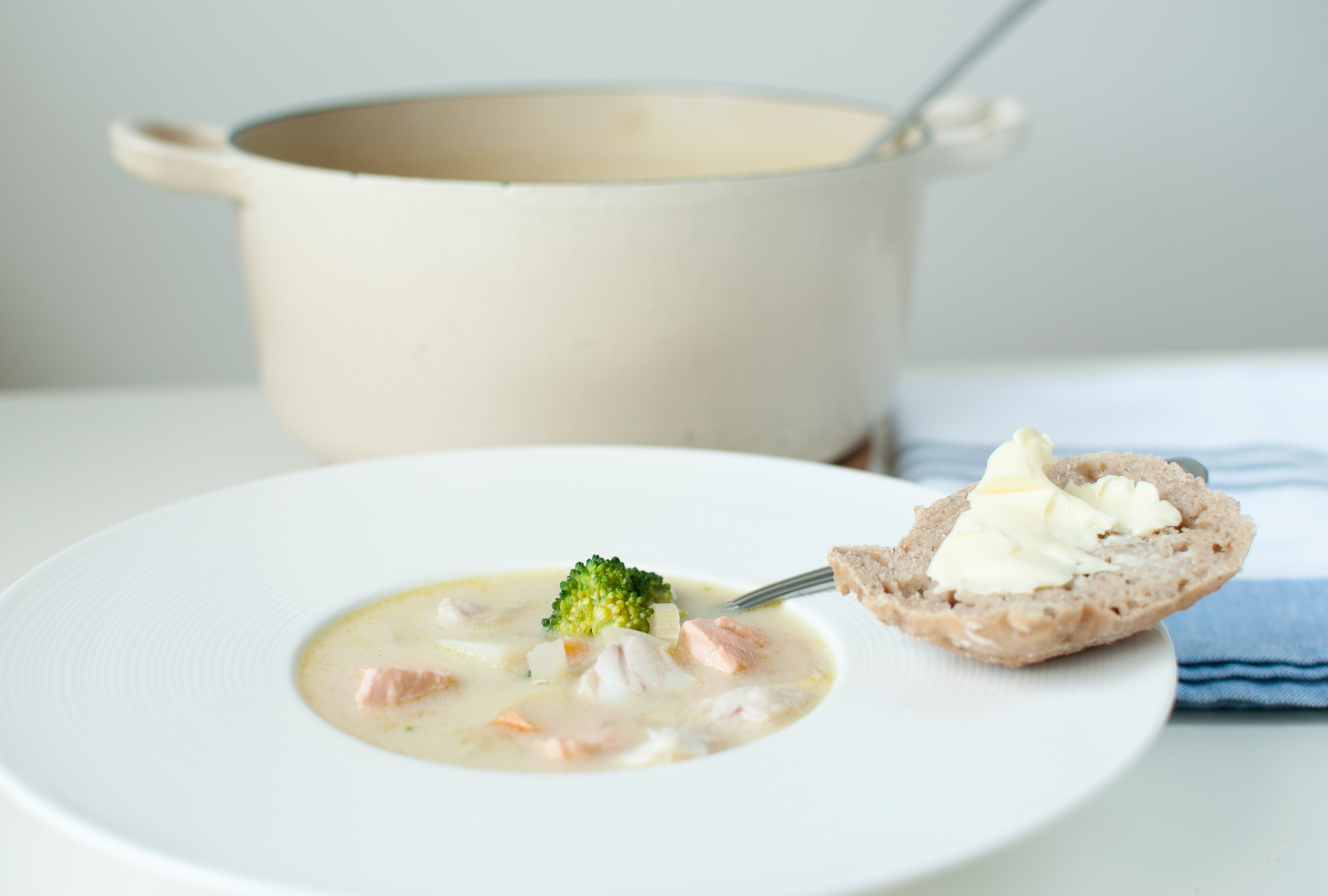 heimelaga fiskesuppe