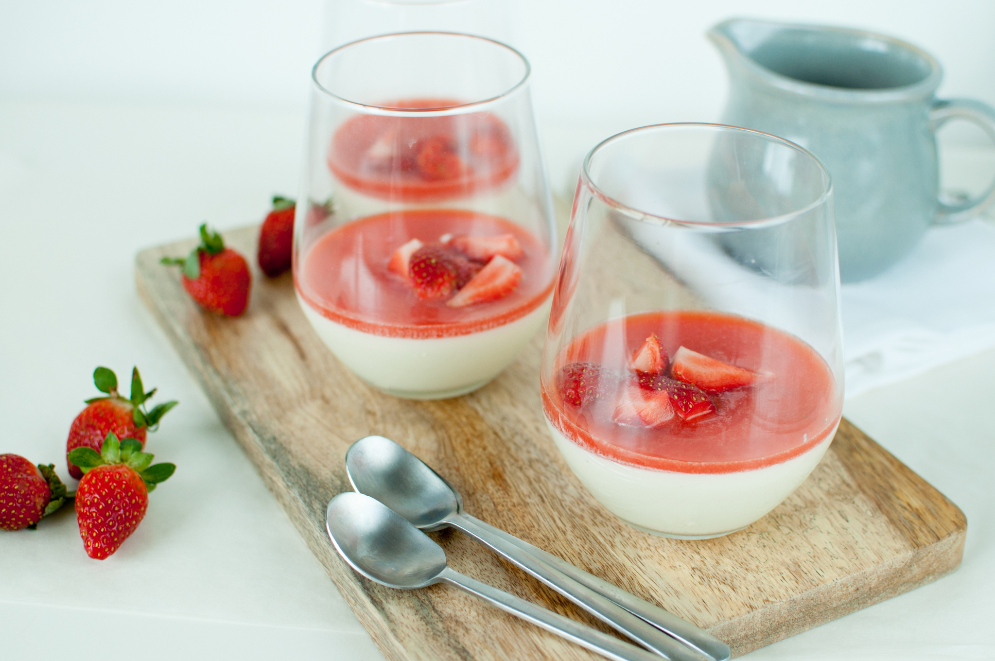 panna cotta med yoghurt