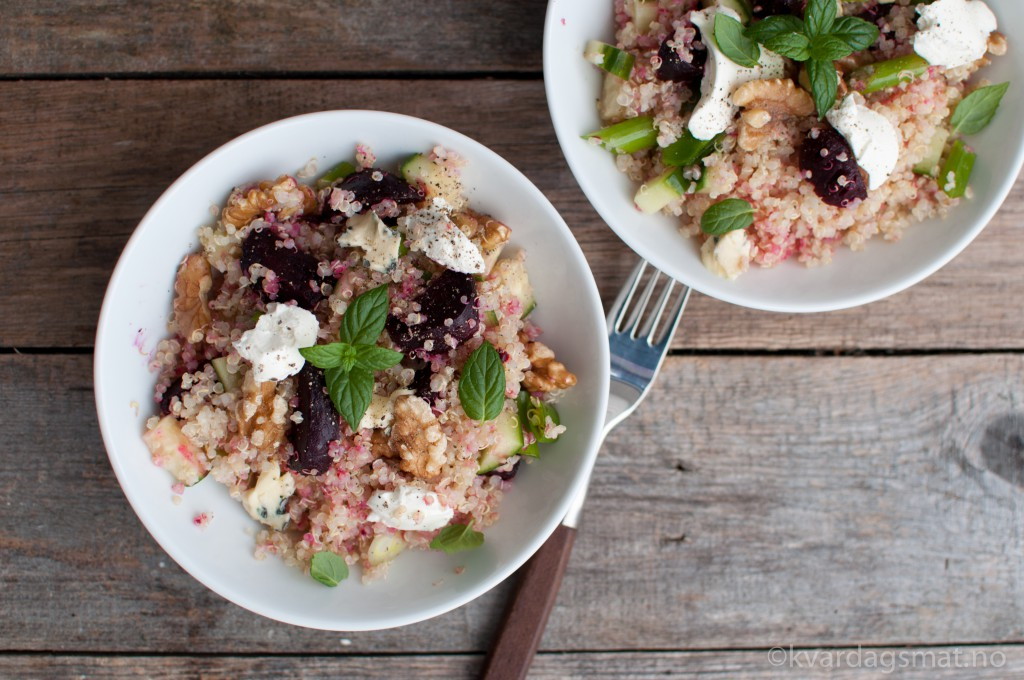 rødbet salat quinoa