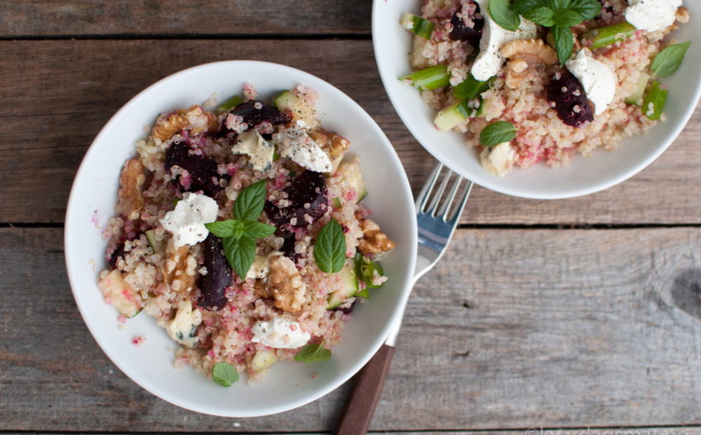 rødbet salat quinoa