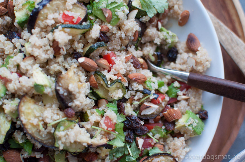 oppskrift salat med quinoa 
