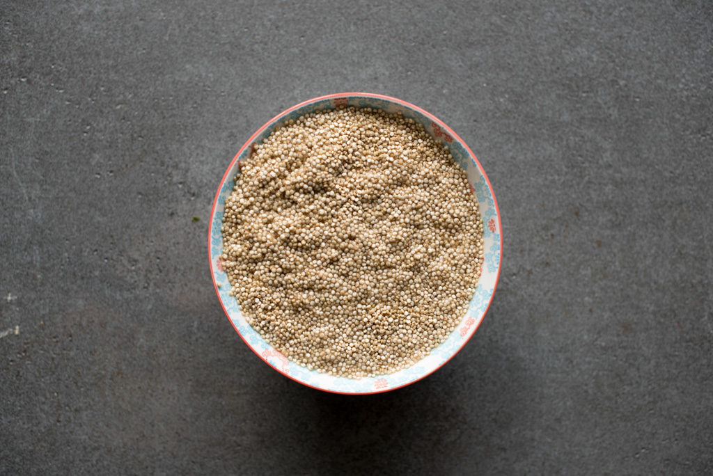 bløtlegge quinoa