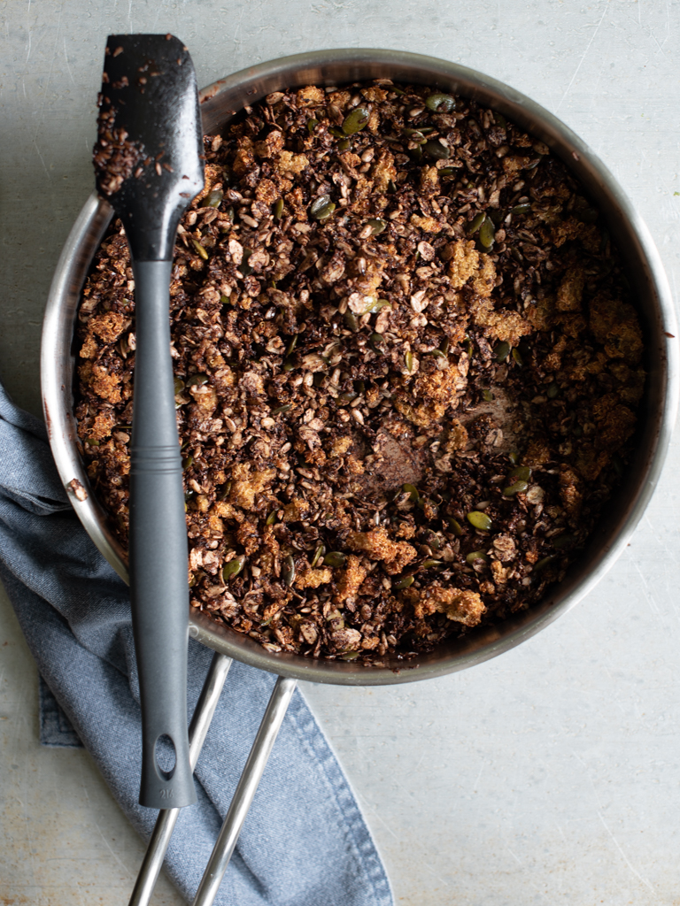sjokoladegranola med quinoa